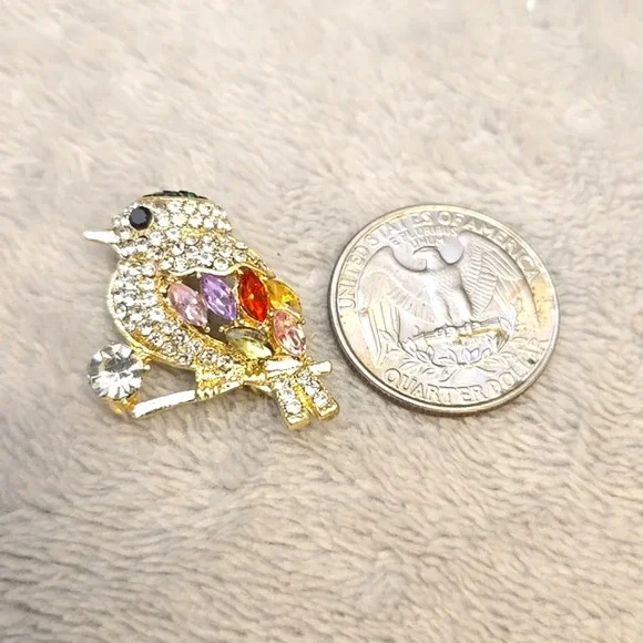 #518 Bird brooch pin - Picture 5 of 6